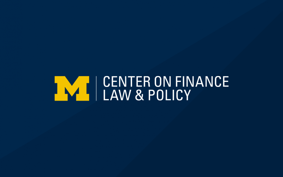 Center on Finance, Law & Policy