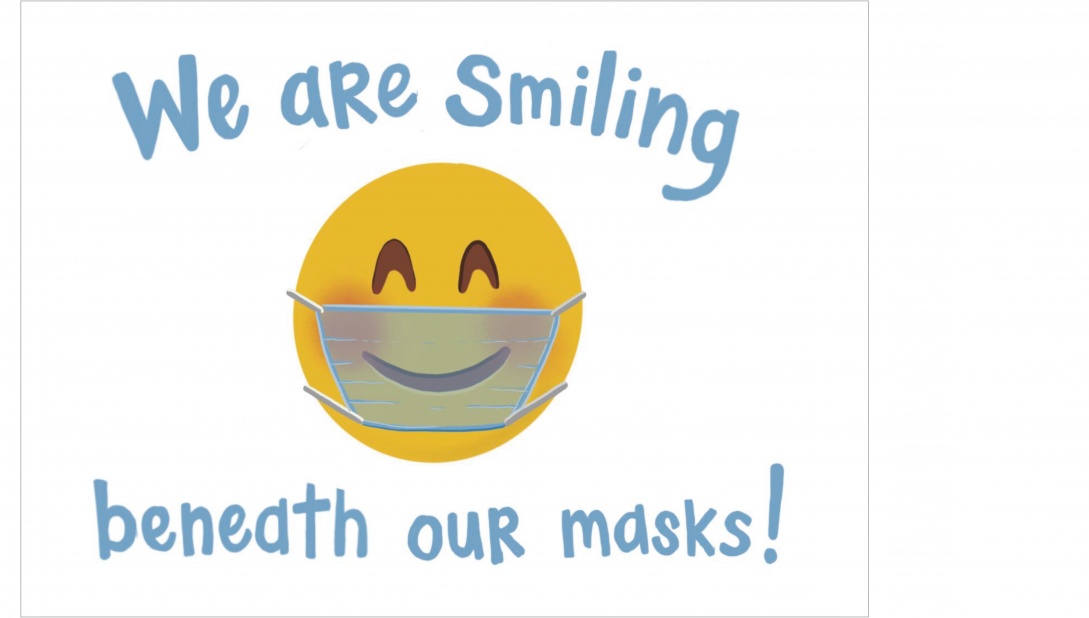 Smiling Mask Poster