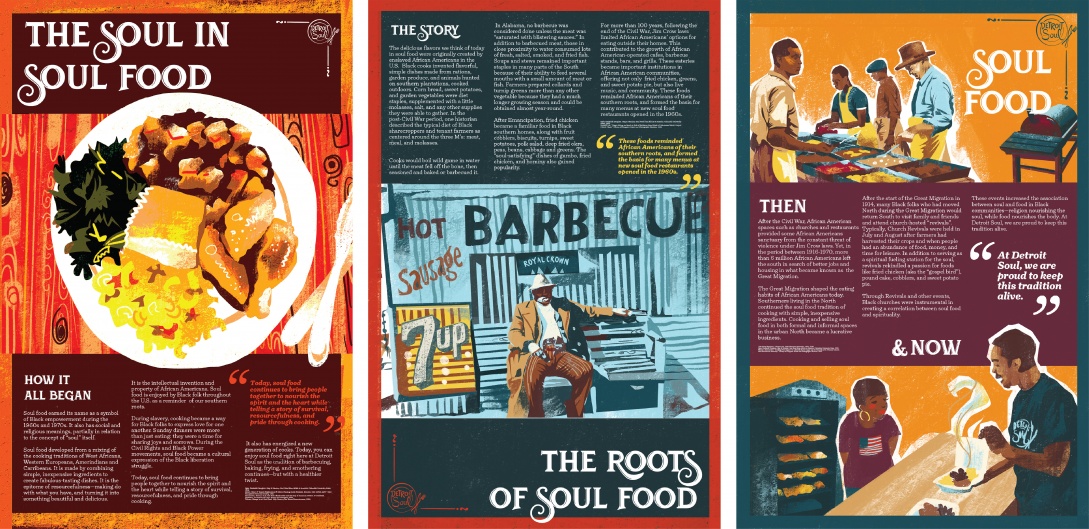 History of Soul Food Posters